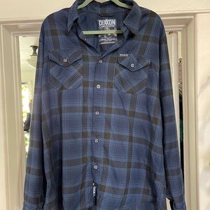 DIXXON The Dark Stormy Flannel